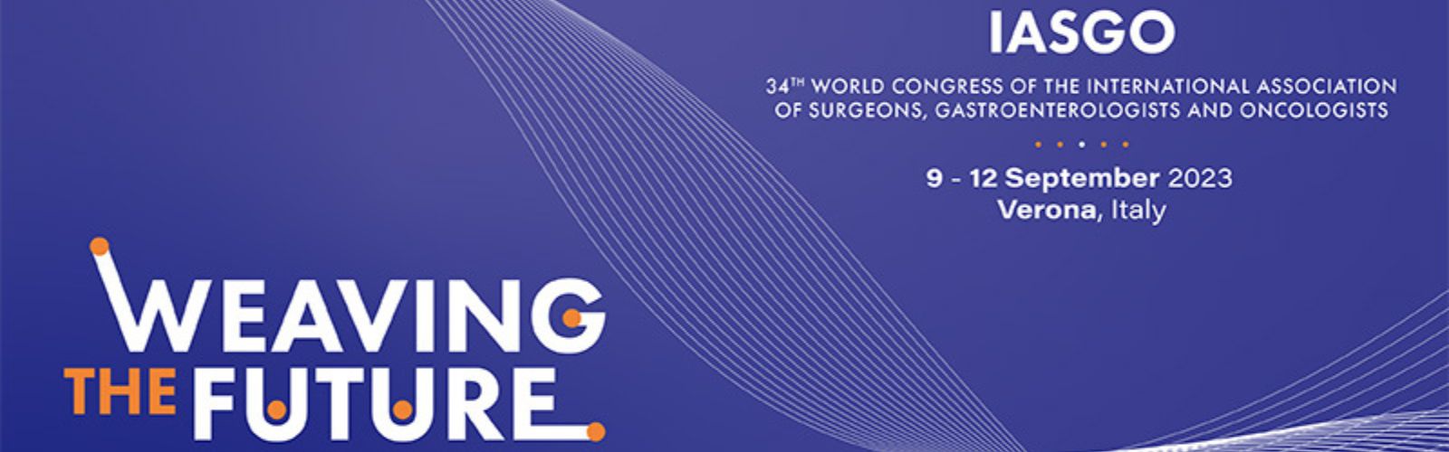 The 34th IASGO congresso mondiale Weaving  the future