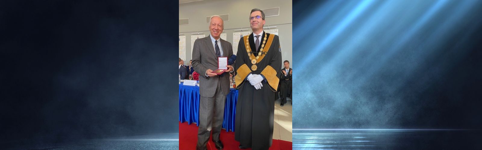 Paolo Fiorini riceve il “Rudolf Kálmán Professor Title”